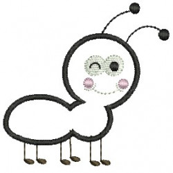 Stickdatei - Ameise Appli